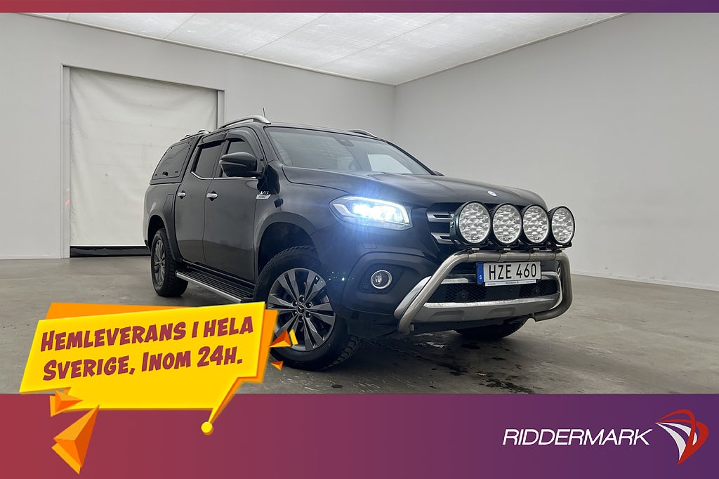 Mercedes-Benz X 350 258hk 4MATIC Drag Diff Skinn 360° Moms