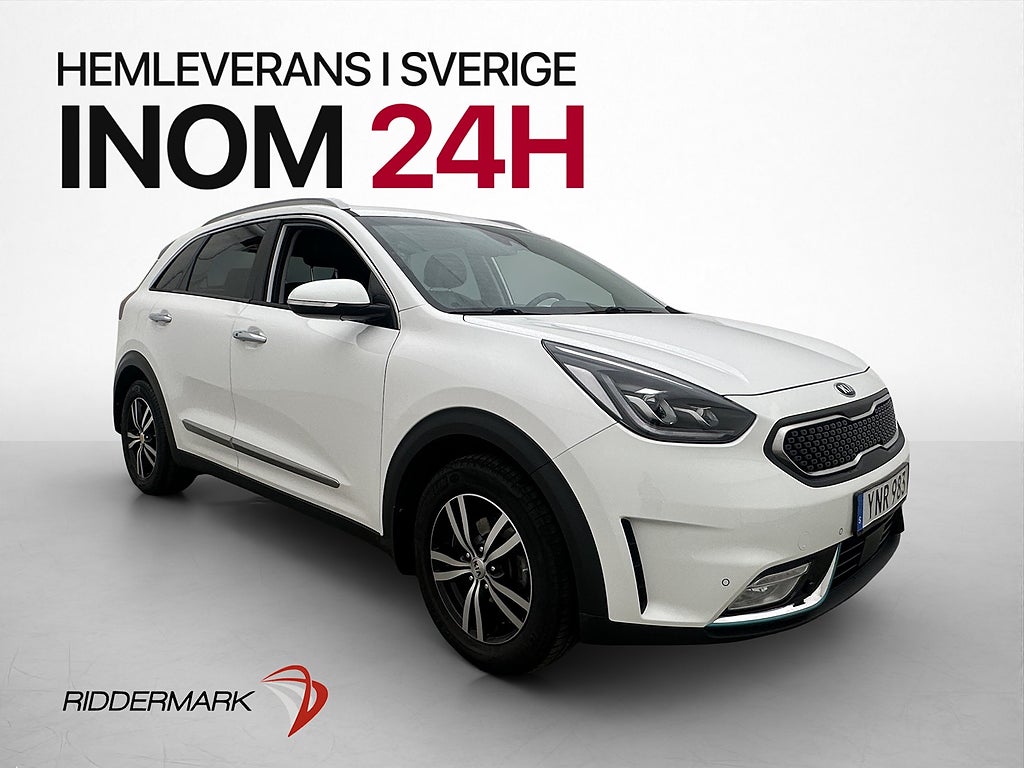 Kia Niro P-HEV 141hk Advance Plus 2 Kamera Skinn Rattvärme