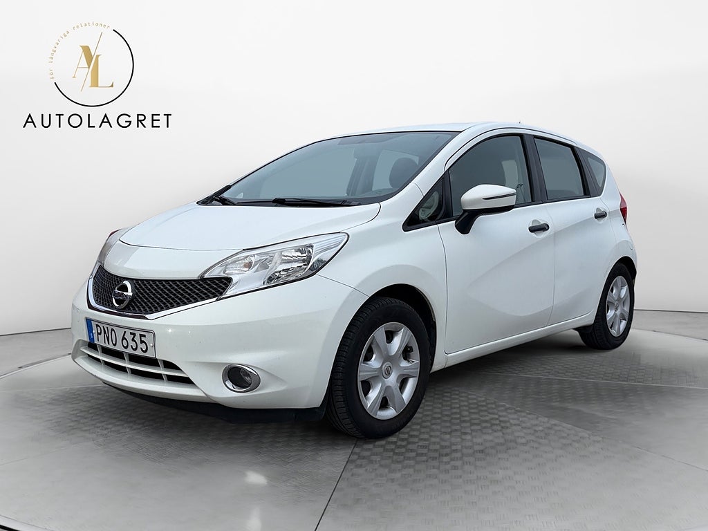 Nissan Note 1.2 8558mil Euro5 Skatt360kr Lågbränsleförbrukning 80hk