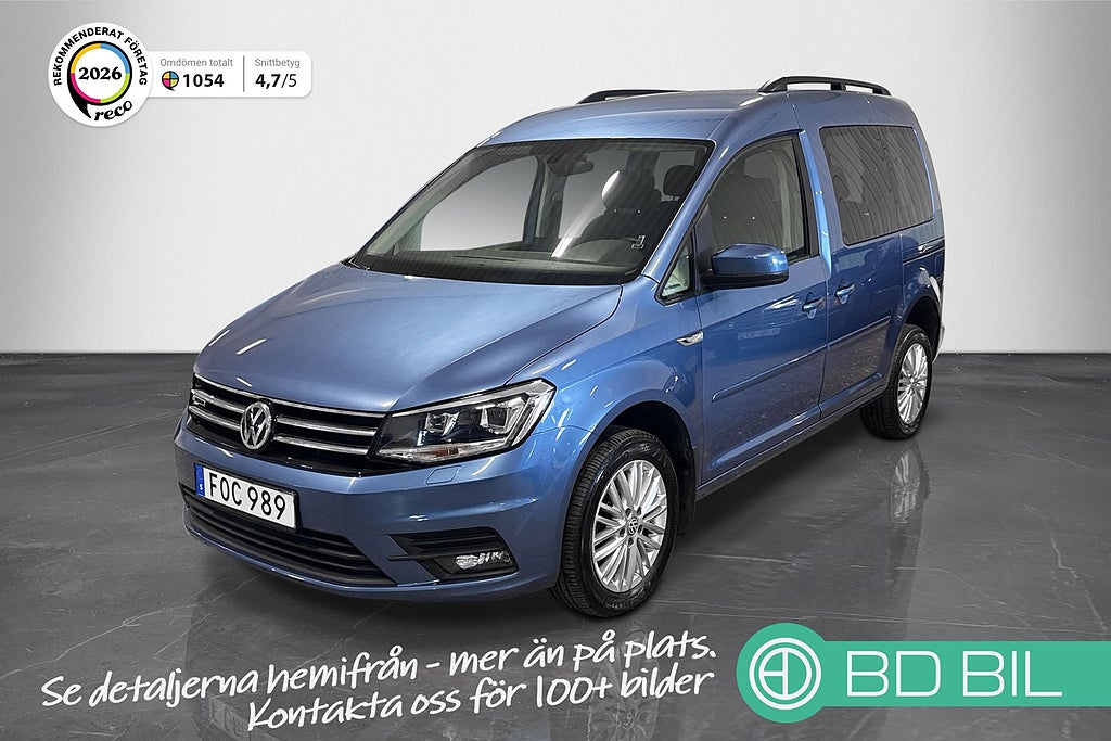 Volkswagen Caddy Combi 2.0 TDI 4Motion VÄRMARE BACKKAMERA EN BRUKARE