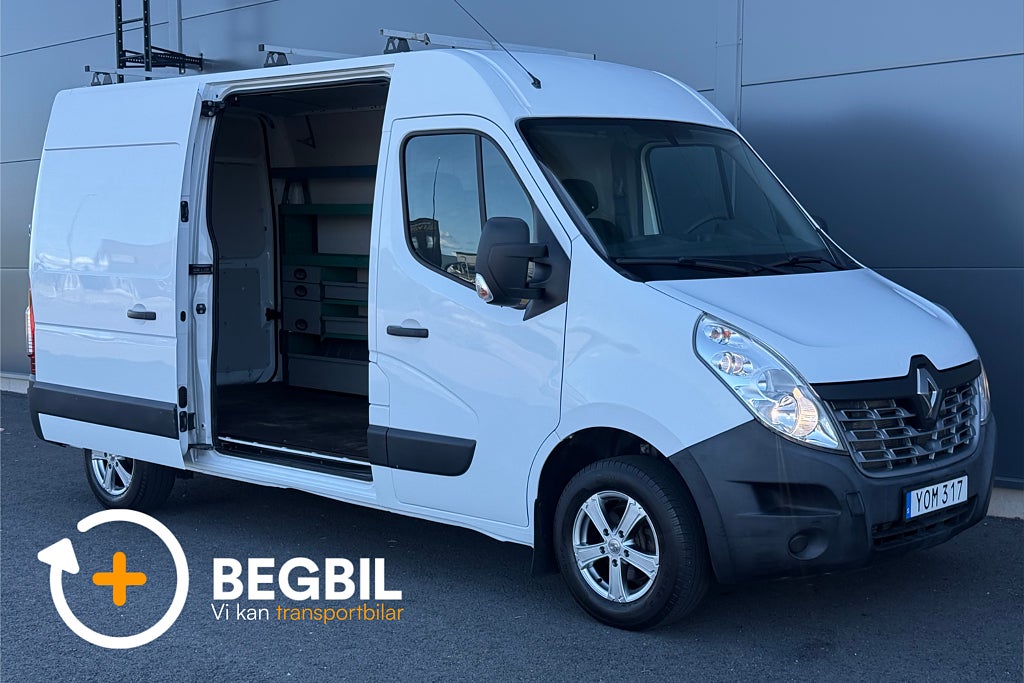 Renault master 3.5 T 2.3 dCi /Skåpsinredning/Lågmil /högskåp/Drag