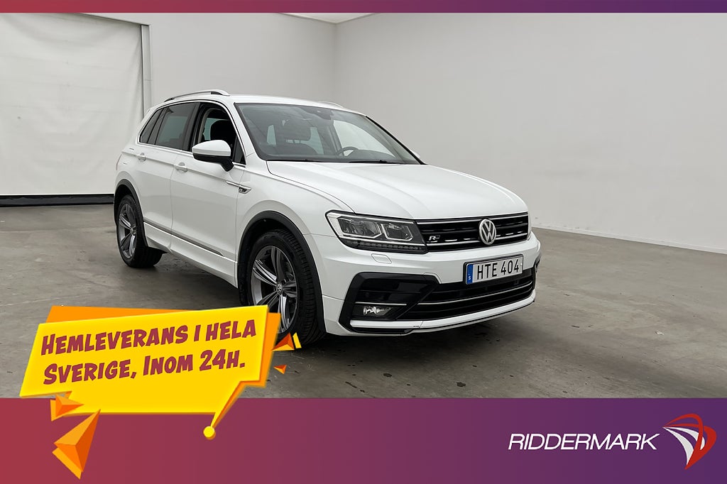 Volkswagen Tiguan 1.4 4M R-line Active Info Värmare 150hk