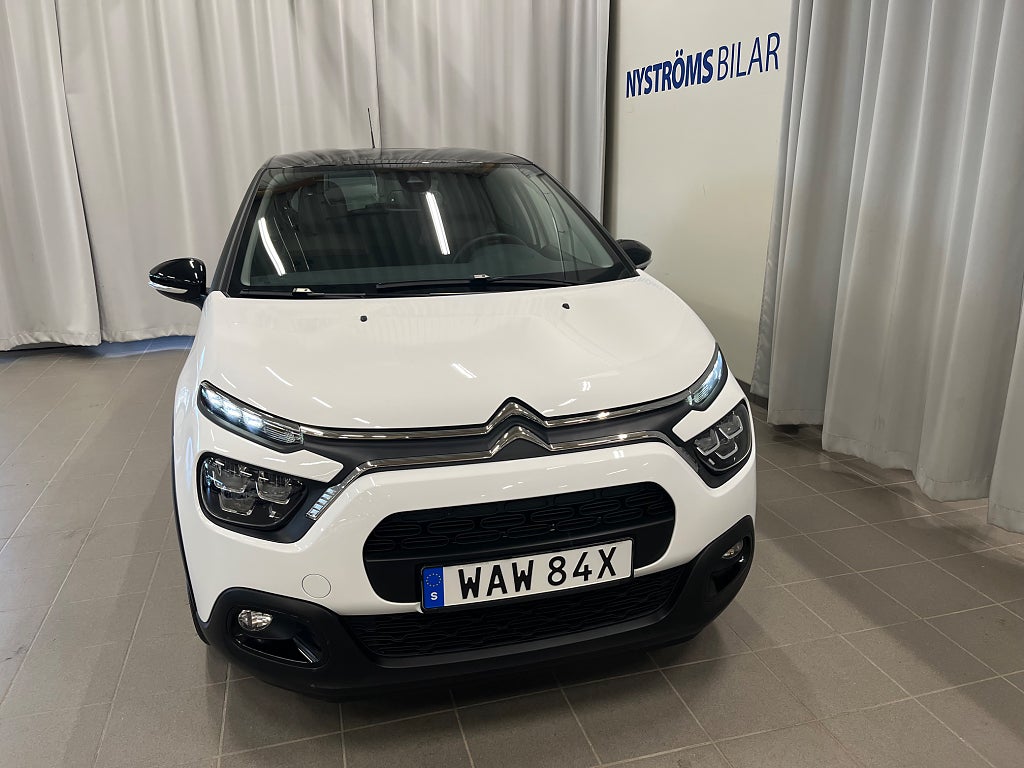 Citroën C3 FL SHINE PT 82hk PDC bak Keyless startknapp thumbnail