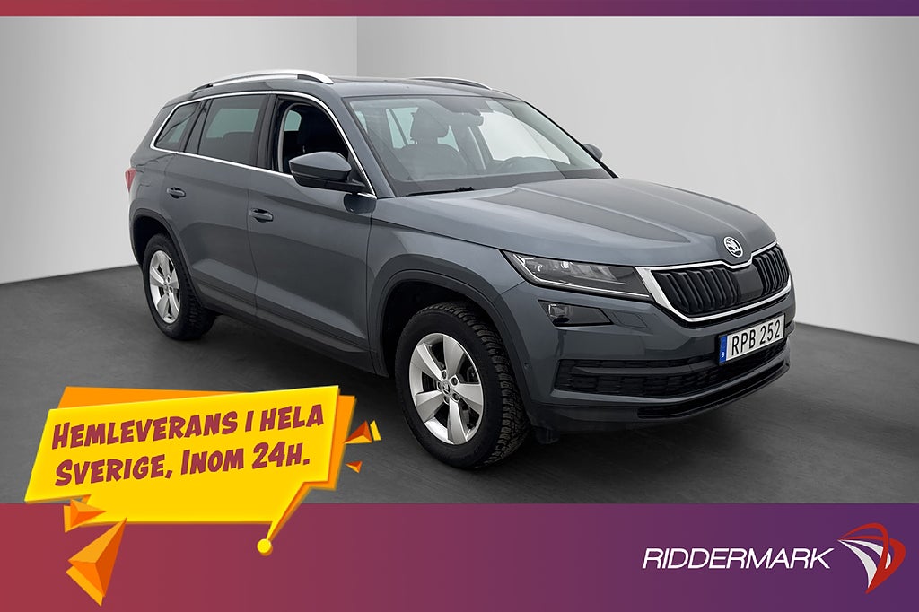 Skoda Kodiaq 2.0 TSI 4Motion Pano Skinn Drag Kamera Navi