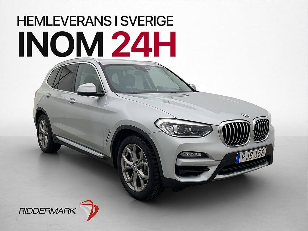 BMW X3 xDrive20i 184hk X-Line Cockpit HiFi Navi Dragkrok