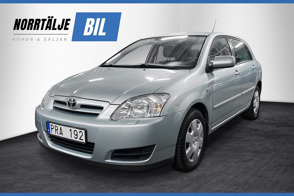 Toyota Corolla 1.6 110 HK VVT-i 5-DÖRRAR 0.5L/MIL 