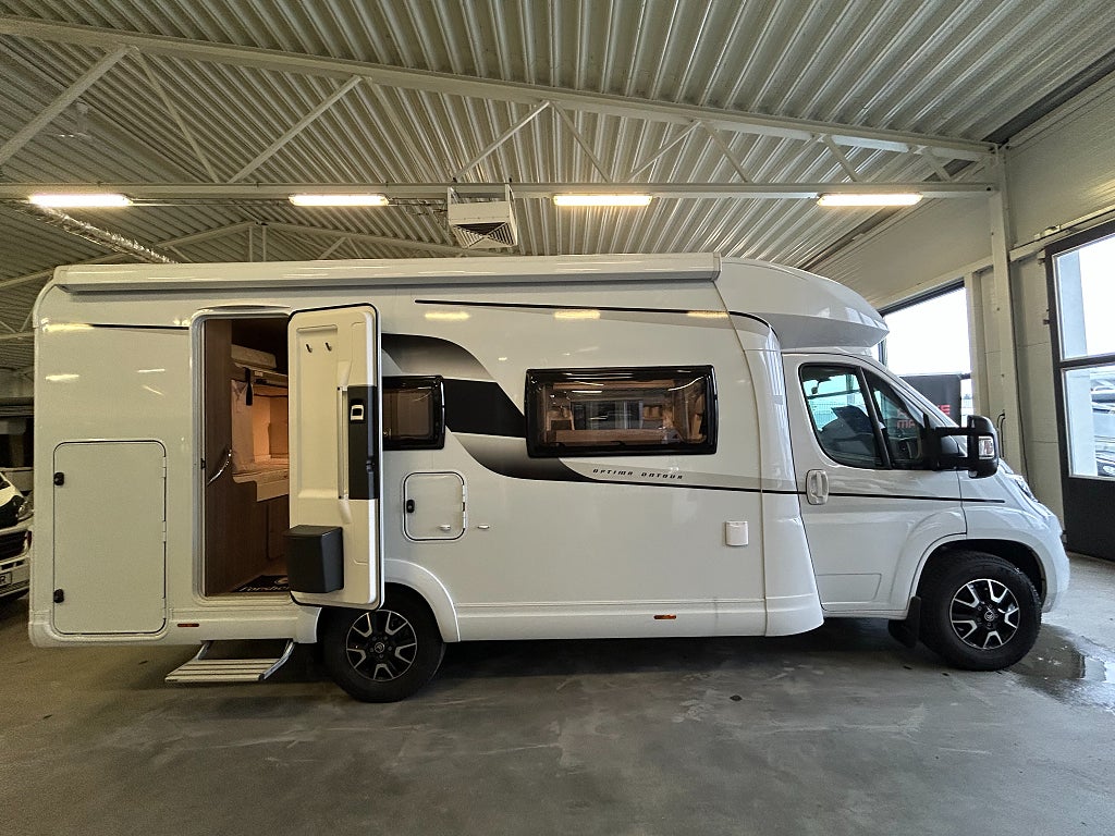 Hobby Optima on tour T65 / Taksäng / Våningssäng / 6bältad / - Hobby