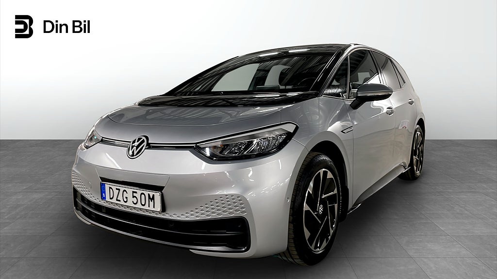 Volkswagen ID.3 Pro Performance 58KWh / Backamera & Keyless