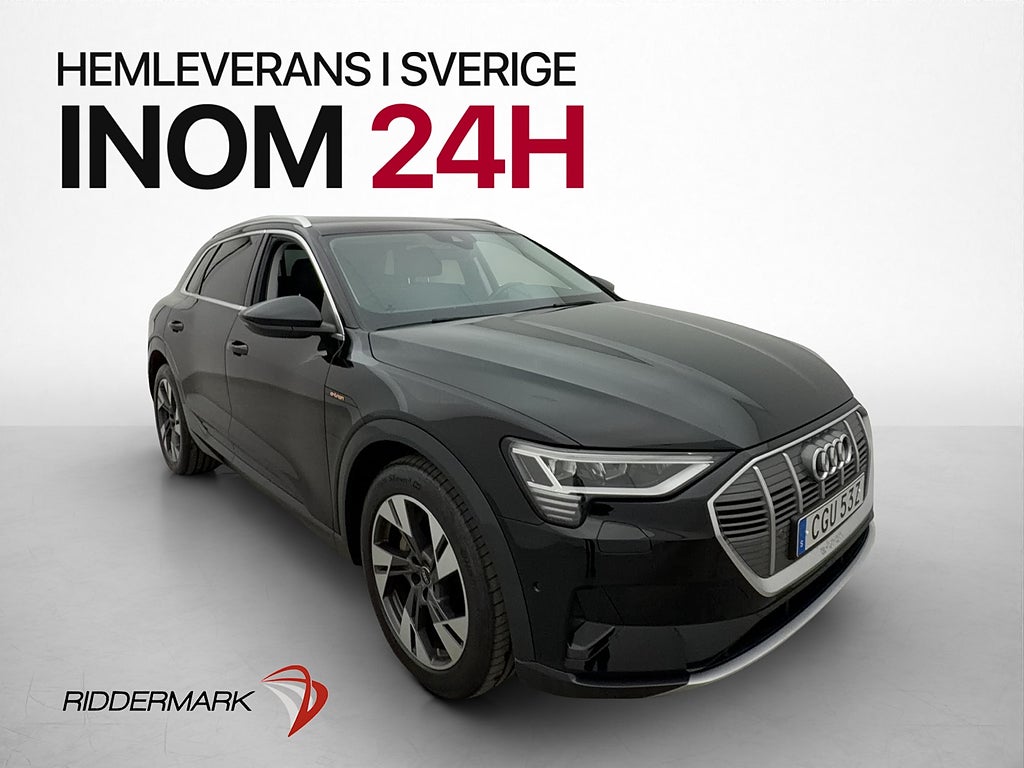 Audi E-Tron 55 quattro 408hk Drag Läder Kamera Navi Adptv-F