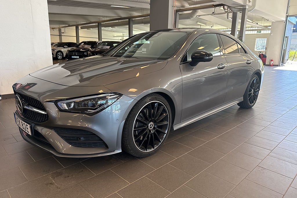 Mercedes-Benz CLA 220 4M 7G-DCT AMG Pano 360 Burmeister/KAMPANJRÄNTA 3,95