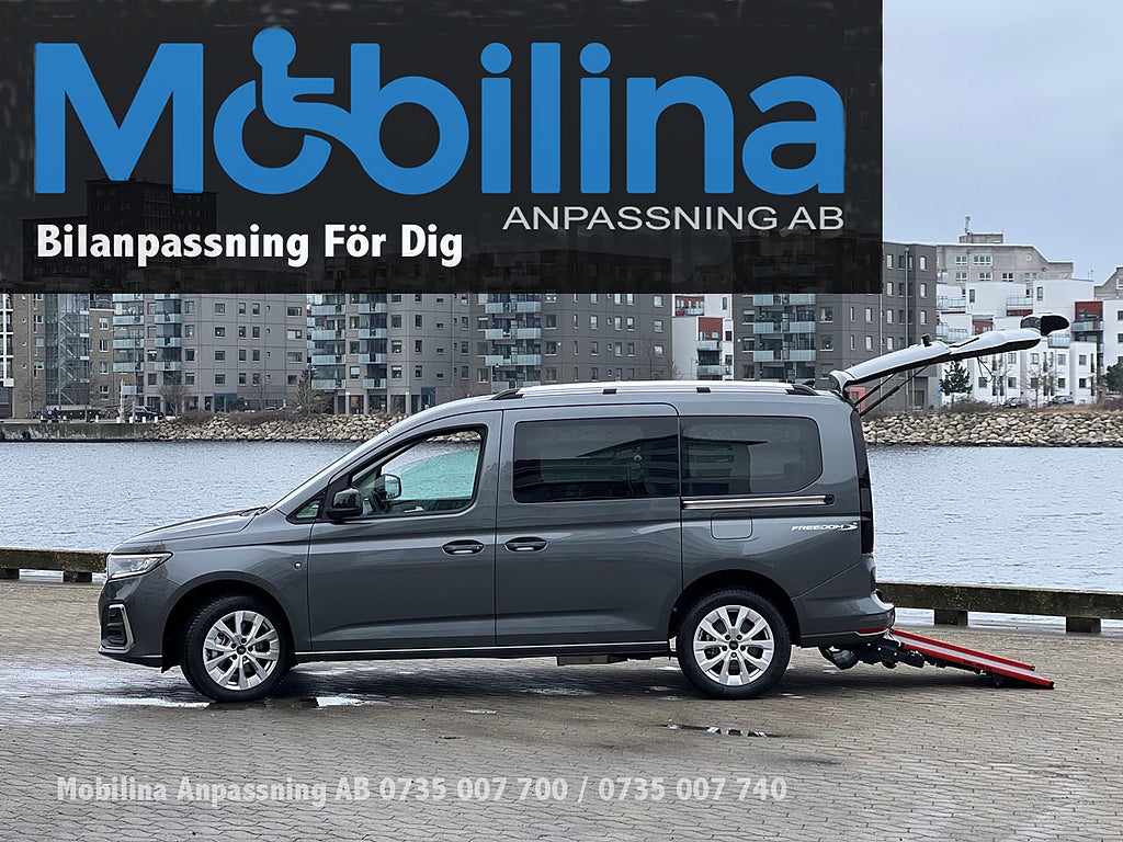 Ford Tourneo Connect Handikappanpassad Rullstolsbil