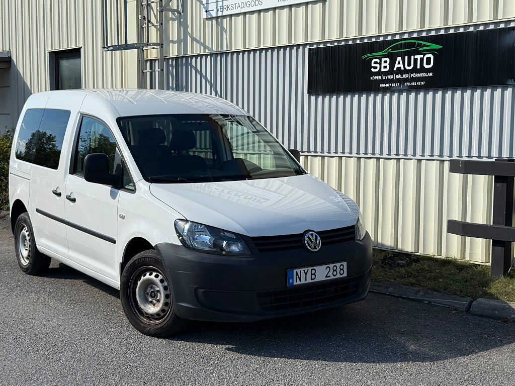 Volkswagen Caddy Life, 2.0 EcoFuel, Familjebil, Euro 5