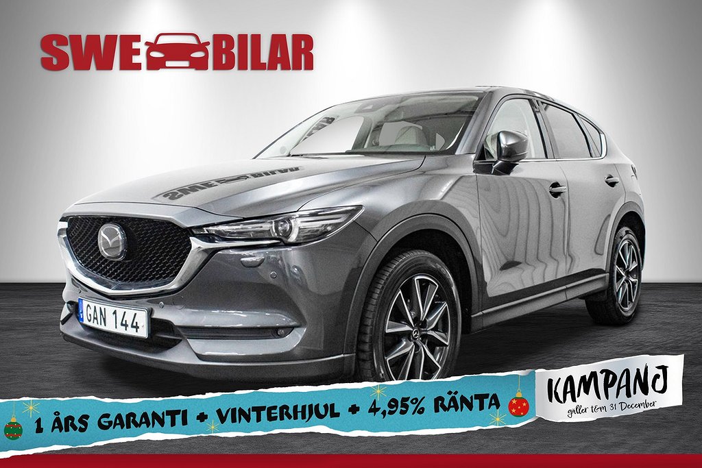 Mazda CX-5 2.2 SKYACTIV-D AWD NAVI B-Kam HUD-Display D-Värmare 