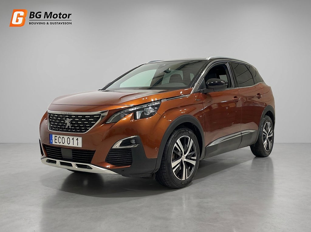 Peugeot 3008 1.2 PureTech 131HK Aut GT-Line 360/Pano/Låg skatt