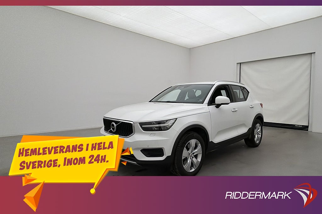 Volvo XC40 B4 197hk Advanced VOC Värmare Drag Kamera CarPlay