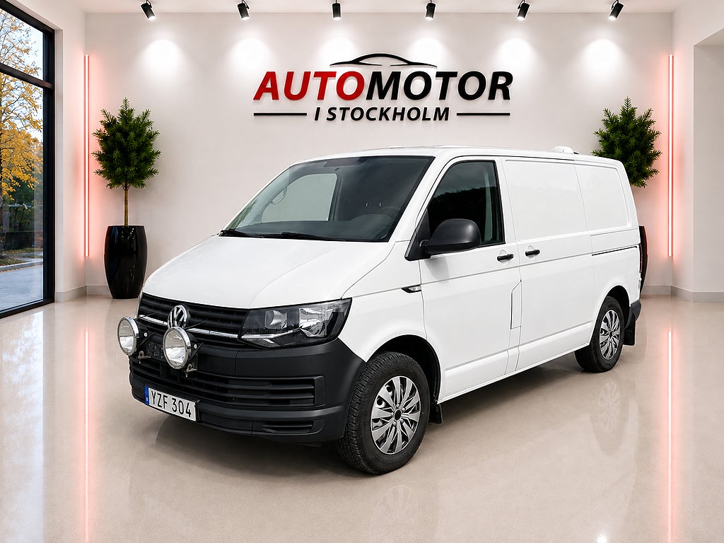 Volkswagen Transporter T28 2.0 TDI BMT 3 Sits Dubbel skjutdörr Euro 6 Dragkrok
