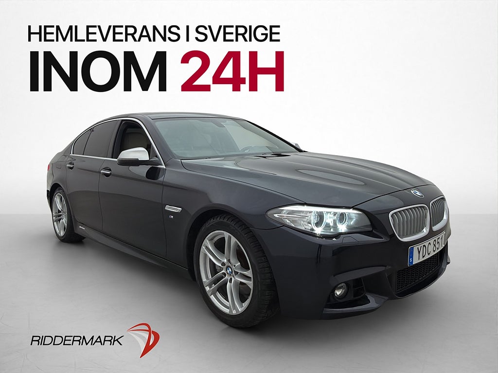 BMW 520 d Sedan 190hk M Sport H/K T-Lucka Skinn