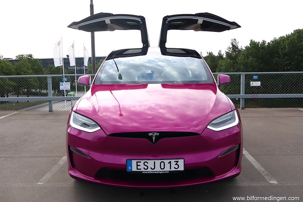 Tesla Model X 100.0 kWh Long Range AWD 685hk Moms 6-sits