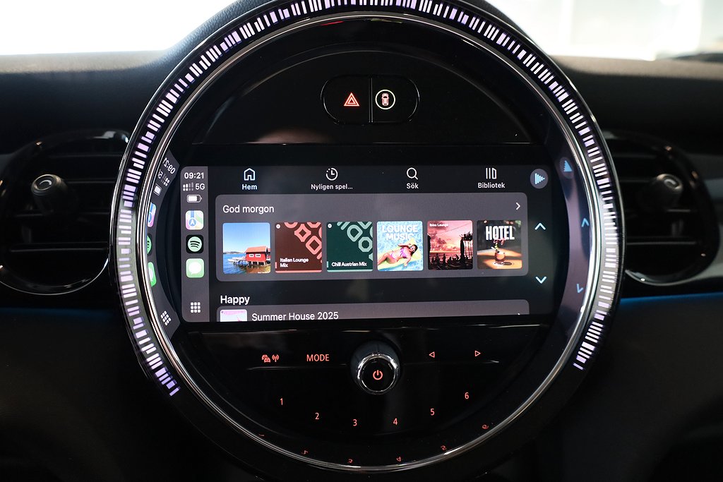 MINI Cooper S 178hk Aut 3-dörrars Leasbar Kamera Carplay 2023