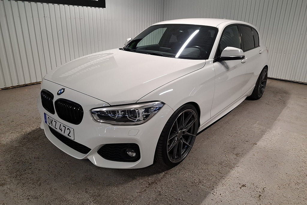 BMW 118d 5-dörrars M-Sport 19"/Sänkt/Rattvärme/Bluetooh