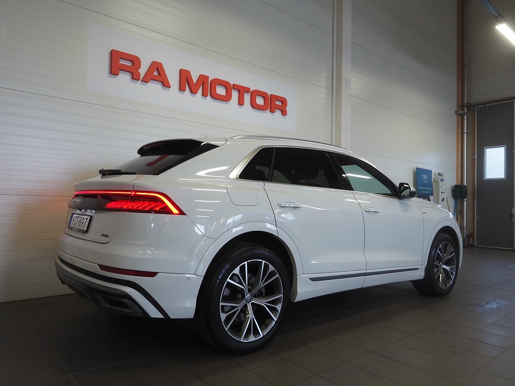 Audi Q8 50 TDI 286hk Q S-Line |B&O|Drag|360°|D-värm|Matrix|