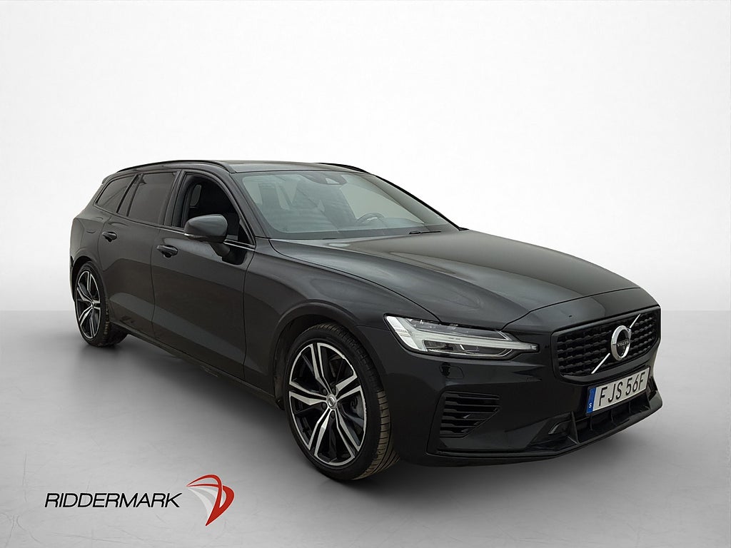 Volvo V60 T8 AWD 456hk R-Design LongRange Pano Värm H/K 360°