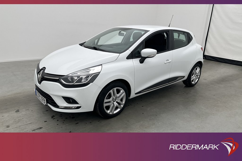 Renault Clio 1.2 73hk Navi Sensorer Farthållare 0,56l/Mil