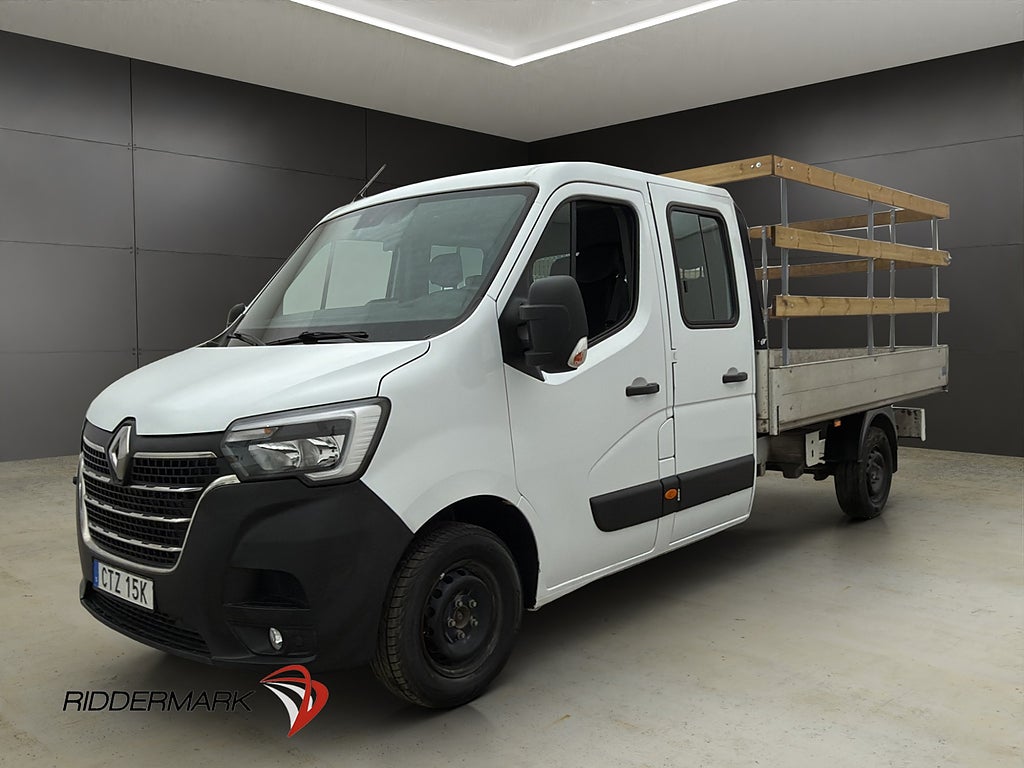 Renault master Dubbelhytt 2.3 MOMS 7-Sits FLAK Värmare