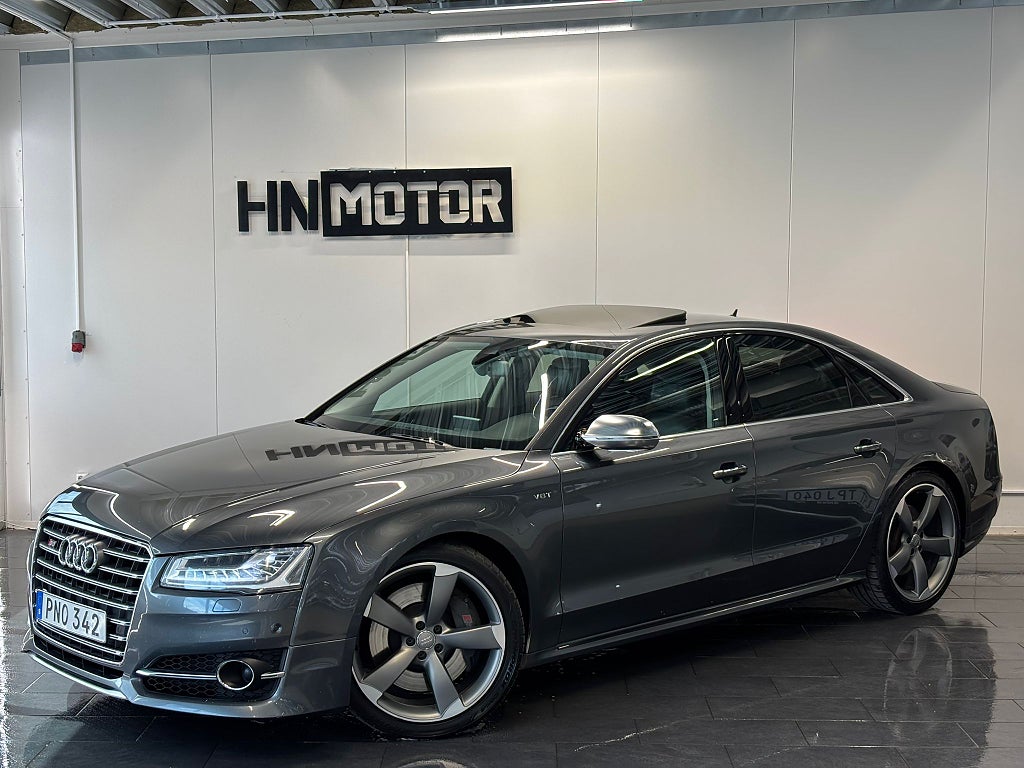 Audi S8 4.0 V8 Quattro Aut |TakL|BOSE|BLIS|LUFT|Adaptiv|KylSkåp