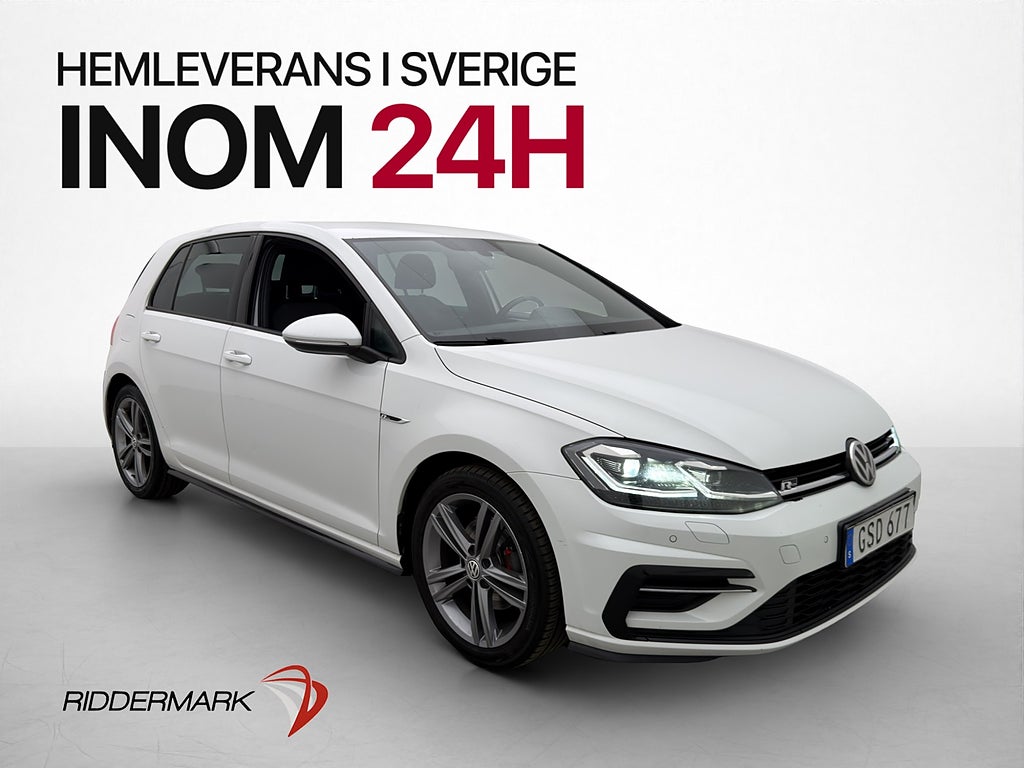 Volkswagen Golf TSI 150hk R-Line Cockpit P-Värmare CarPlay