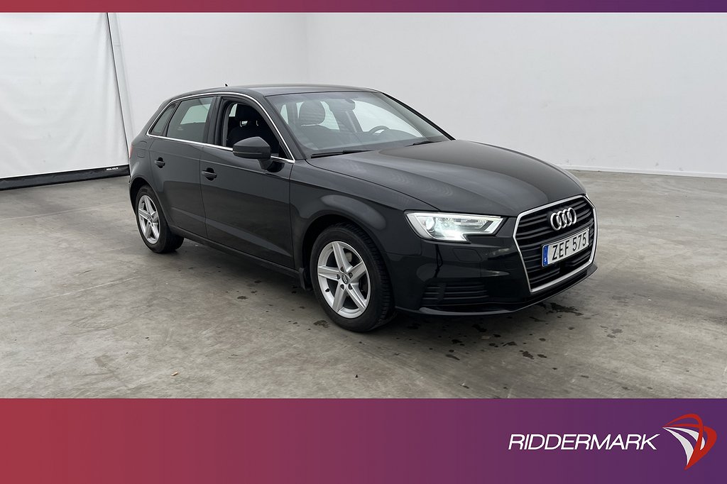 Audi A3 1.5 TFSI 150hk Proline Sensorer Adp-Fart BT