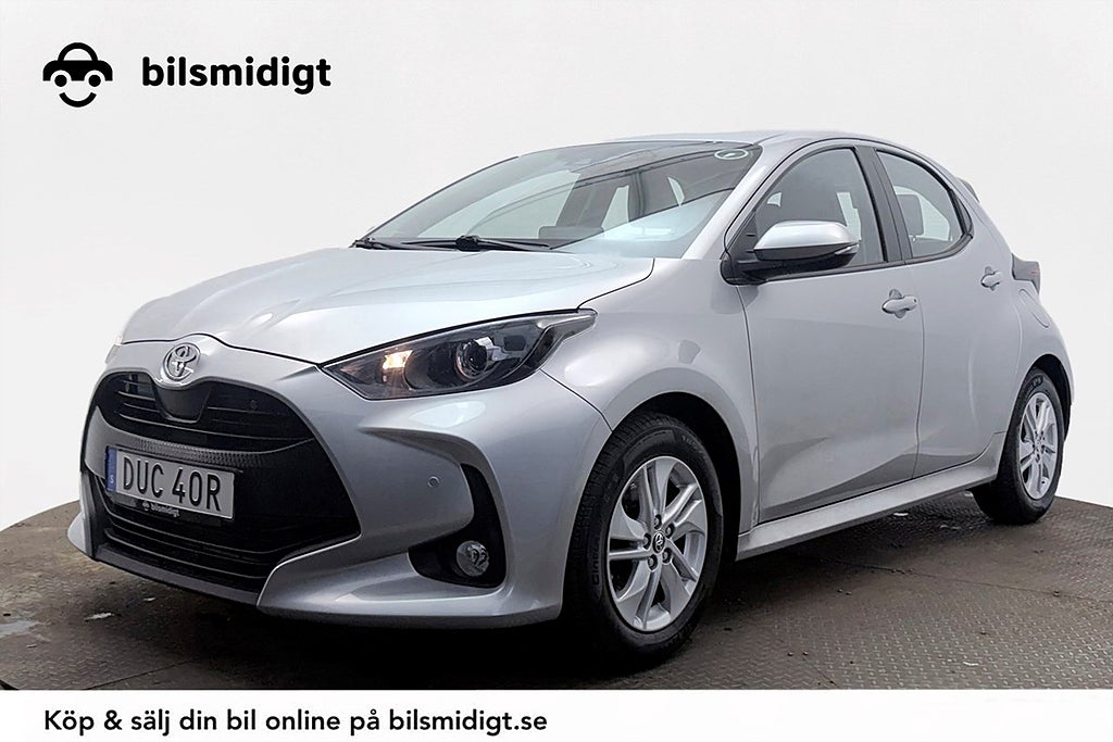 Toyota Yaris Hybrid Aut Kamera Filassist Rattvärme MOMS 116hk