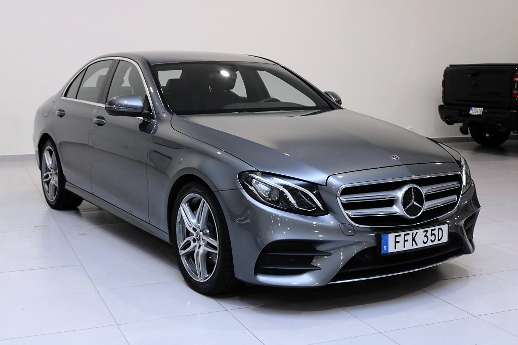Mercedes-Benz E 220 d 9G-Tronic AMG Line / Helskinn / Drag
