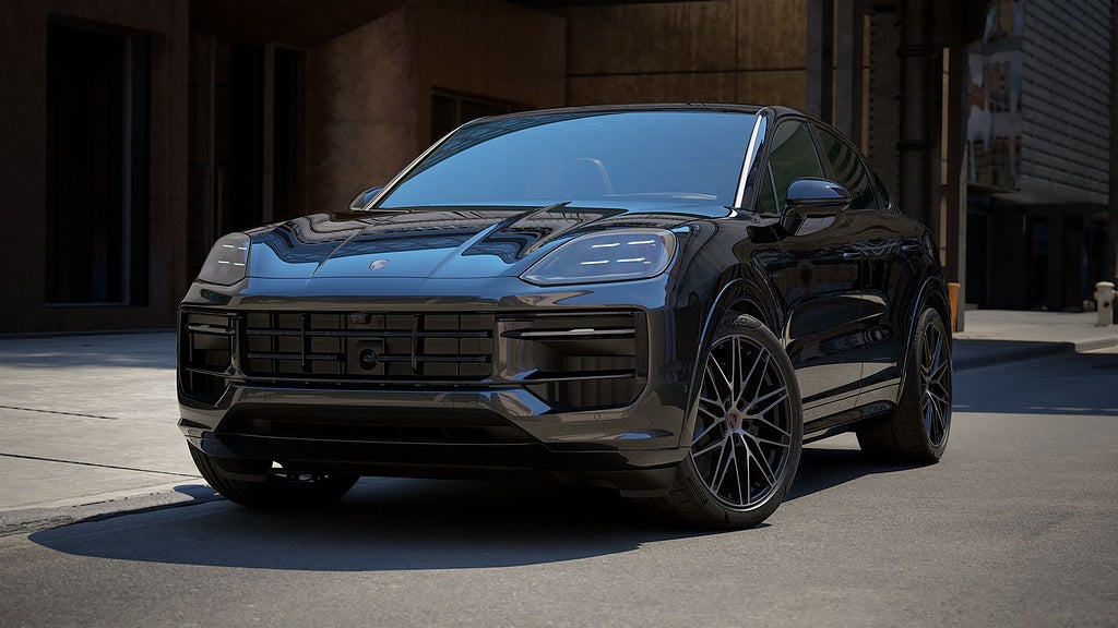 Porsche Cayenne E-Hyb Coupé 2026 Black Edition MOMS SportDesign 22"