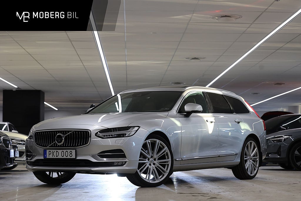 Volvo V90 D4 190hk Inscription Pano Drag 360 Navi Keyless