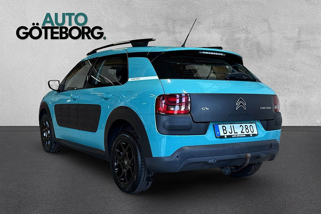 Citroën C4 Cactus 1.2 PureTech Fullservad 2-Ägare Nybesiktigad Dragkrok