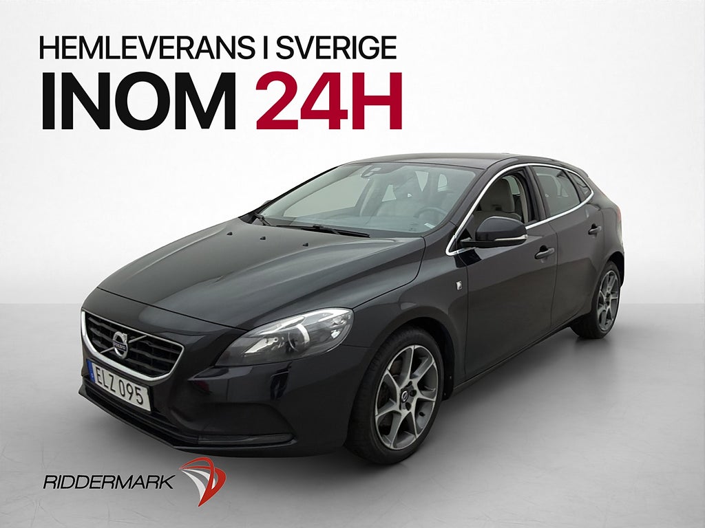 Volvo V40 T3 150hk Ocean Race Skinn Navi Värmare PDC