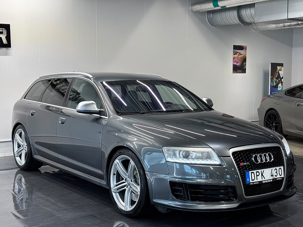 AUDI RS6 AVANT 5.0 V10 BITURBO QUATTRO 579ch - SONORISATION BOSE - FREINS CARBONE - CLIMATISATION - CAMÉRA DE RECUL