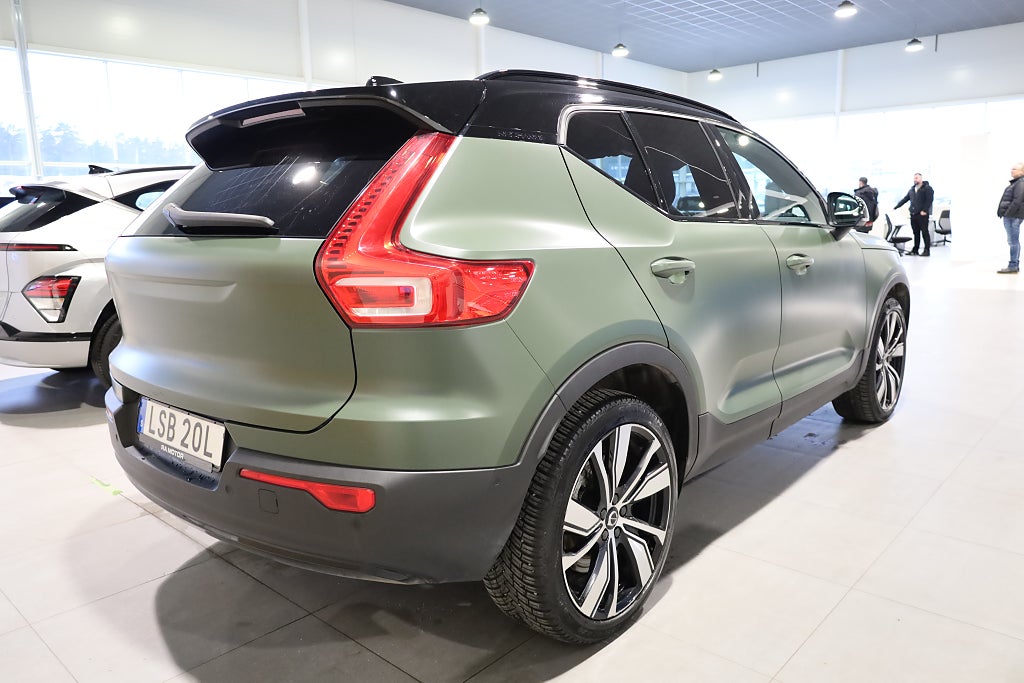 Volvo XC40 P8 AWD Recharge R-Design Polestar 483HK Pano 360° H&K 2022