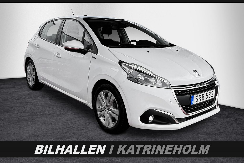 Peugeot 208 5-dörrar 1.2 VTi SIGNATURE Panorama SÅLD!!! 