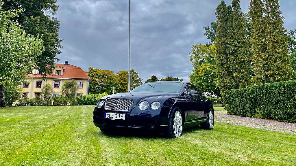 Bentley Continental GT har en sexliters W12-motor på 560 hästkrafter.  