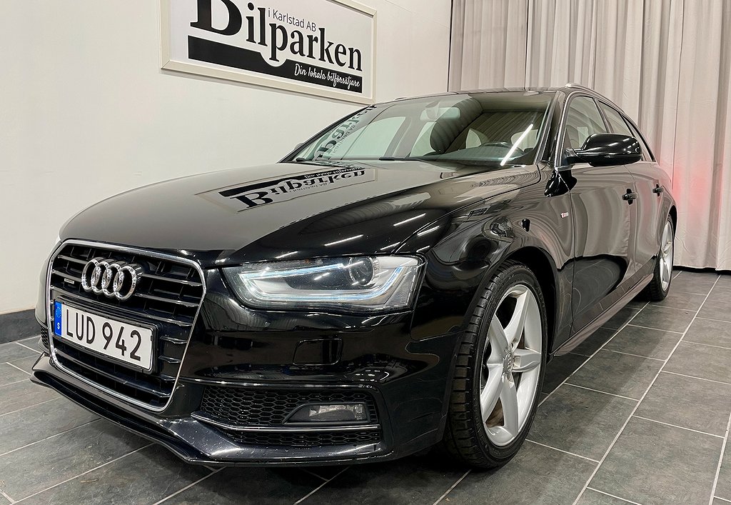 Audi A4 Avant 2.0 TDI quattro S Line, Sport Plus Eu6 190hk 