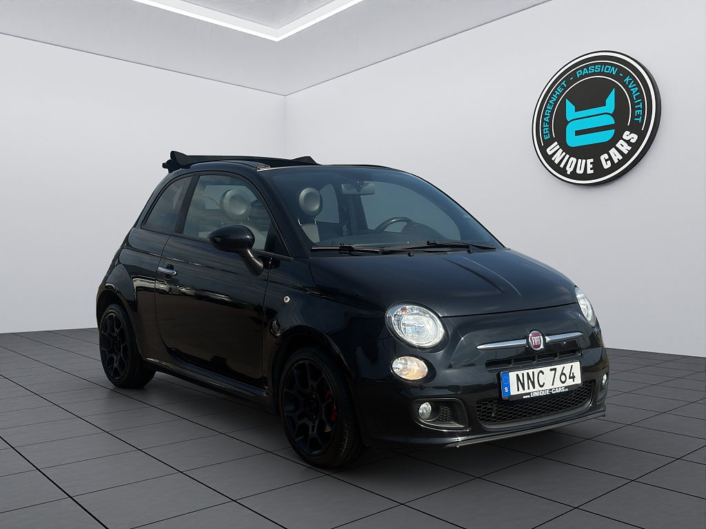 Fiat 500C 0.9 TwinAir | Turbo | 105hk | Cab | Nybesiktad |