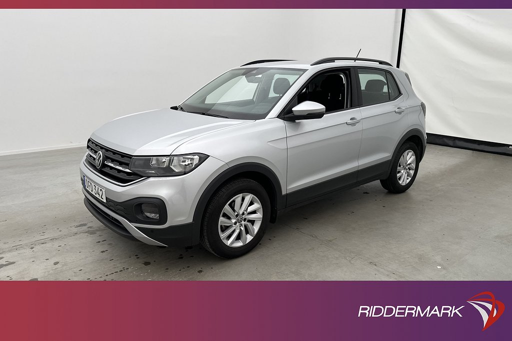 Volkswagen T-CROSS 1.0 TSI 95hk Sensorer Bluetooth 0.48L/Mil