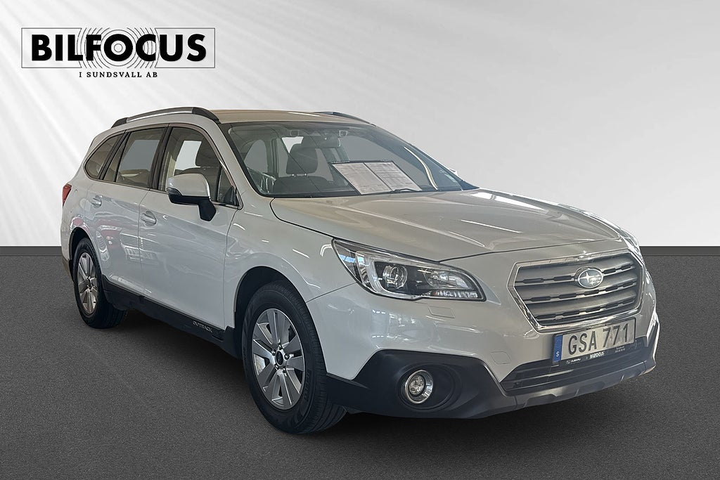 Subaru Outback 2.0 4WD Lineartronic Euro 6 D-värmare, v+s hjul