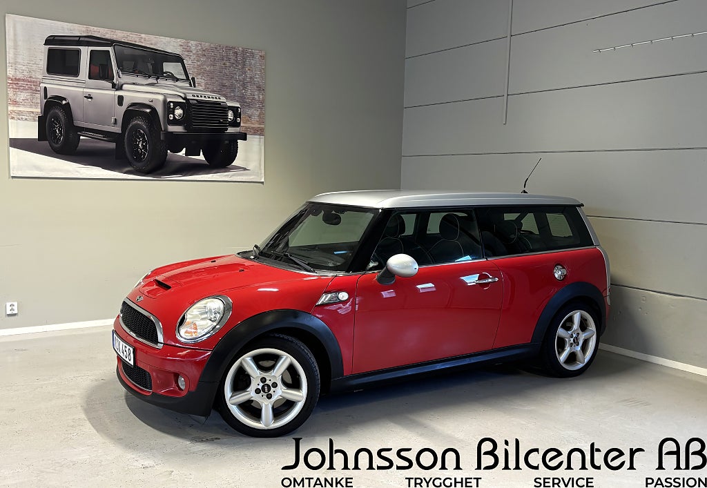 MINI Clubman Cooper S Nyservad Skinn Harman/Kardon 174hk