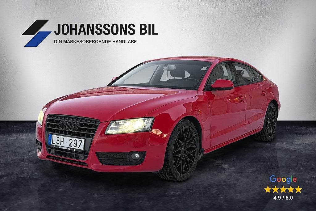 Audi A5 Sportback 2.0TDI Quattro Bang&Olufsen/NyKamrem/SoV-däck