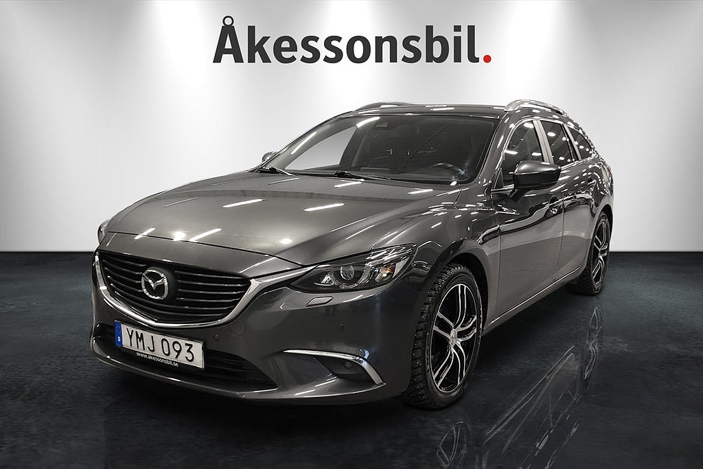Mazda 6 Wgn AWD A6 2.2 VISIONPLUS 150 HK LÅG SKATT