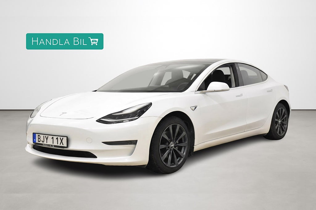 Tesla Model 3 Long Range AWD Dragkrok Skinn Moms/Leasebar