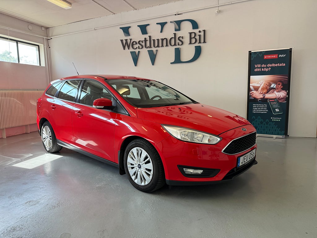 Ford Focus Kombi 1.5 TDCi Trend Euro 6 | Nyserv m. Kamrem